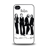 Rock Band Forever The Beatles Classic Design #8 Matt Feel Hard Plastic iPhone 4 4s Case Protective Skin Cover