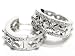 Jewelry : Diamond Hoop Earring, 18k White Gold (T.w 0.75)