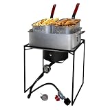 King Kooker 1618 16 - Inch Propane Outdoor Cooker with Aluminum Pan and 2 Frying Baskets - B00264G51G