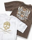 Marc Ecko Cut & Sew Boys Egyptian Skull and Eye of Horus Tee