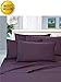 CELINE LINEN® 1500 Thread Count Egyptian Quality 2pcs PILLOW CASES - ALL SIZES AND COLORS, King, Purple