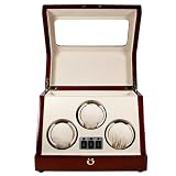 Wooden Triple Watch Winder #WW.015.P1.09