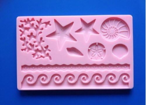 HSE Sea Star Food Grade Silicone Handmade Fondant Crafts DIY Mold Cake Decorating