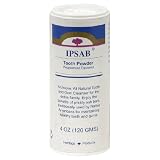 IPSAB Tooth Powder, Peppermint, 4-Ounces  (Pack of 3)