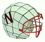 Nebraska Cornhuskers Glass Helmet Lamp