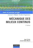 Mécanique des milieux continus