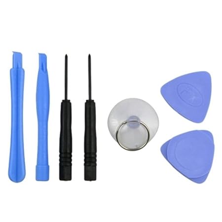 eForCity REPAIR KIT + OPENING TOOLS compatible with iPhone® 3G 3GS iPod® PSP