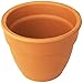 DEROMA 2Q150FZ Garden Bell Pot, 5.9 Inch, Terra Cotta