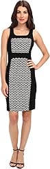 General Print Polyester Scoop Neck Jacquard Sleeveless Sheath  Dress