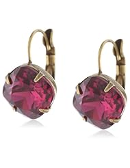 Sorrelli Single Drop Crystal Antique Earrings