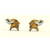 Minnesota Vikings Studded Earrings