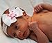Funny Girl Designs Felt Skull Lace Baby Headband
