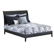 Hot Sale Leggett & Platt Fashion Bed Group Java Platform Bed, Queen, Black