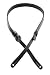 Levy's Leathers 1/2 Carving Leather Mandolin Strap,Black