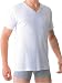 グンゼ YG-X Next-Standard VネックTシャツ ホワイト(03) YG1715VA: 毎日のビジネスシーンにフィットする、男のスタイリッシュなアンダーウェア。身体から出る水分を、すばやく吸収・発散する快適素材「アクティコット」を綿にプラス。汗をよく吸いすぐ乾くので、ムレやベタつき、冷え...
