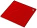Kitchen & Housewares : SiliconeZone Grid Two-Toned Pot Holder, Pink/Red