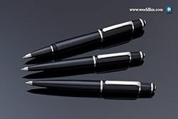 Cartier Diabolo de Cartier Black Platinum Finish Rollerball Pen ST180011