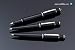 Cartier Diabolo de Cartier Black Platinum Finish Rollerball Pen ST180011