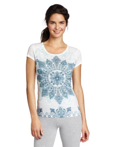 prAna Women's Chai Tee (Deep Blue, Small)