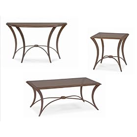 Bernhardt Furniture Sale 403 London Rectangular Cocktail Table Set