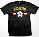 Polska Flags International Soccer Mens T-shirt, Poland National Pride Men's Shirt