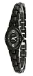Q&Q #9597-202Y Women's Black IP Casual Bracelet Watch