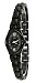 Q&Q #9597-202Y Women's Black IP Casual Bracelet Watch