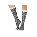 Lucci Flowers Knee High Sock- Aquamarine