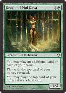 Magic: the Gathering - Oracle of Mul Daya (172) - Zendikar On Sale