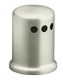 KOHLER K-9111-BN Air Gap Cover with Collar, Vibrant Brushed Nickel