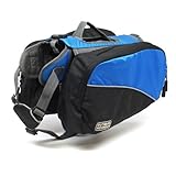 Outward Hound 2494 Dog Backpack, Medium, Blue