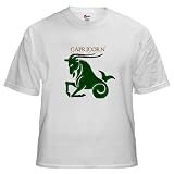 Capricorn II Art White T-Shirt by CafePress