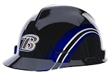 MSA Safety 10098026 NFL Baltimore Ravens V-Gard Hard Hat