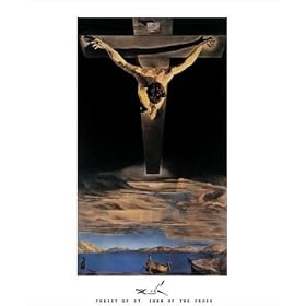 Christ of St. John of the Cross, 1951 by Salvador Dali poster print,11 in. x 13.8 in.