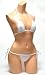 セクシーホワイトマイクロビキニ【水着】