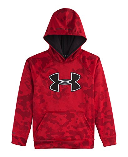 Under Armour Big Boys' UA Storm Armour Fleece Big Logo Blocked Hoodie (Youth)