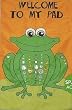 Welcome to My Pad Decorative Applique House Flag Welcome to My Pad Decorative Applique House Flag