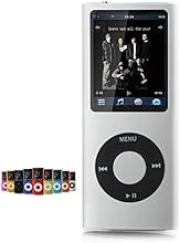 16gb Slim TONIK Mp3 Mp4 Player with 1.8" LCD Screen Fm Radio, Video Games & Movie Silver