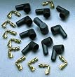 Distributor And Coil Boot/Terminal Kit Spark Plug Wire Set 90 deg. Socket Style Quantity 10