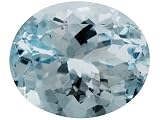 Jewelry : AVG 4.25CT 12X10MM OVAL AQUAMARINE