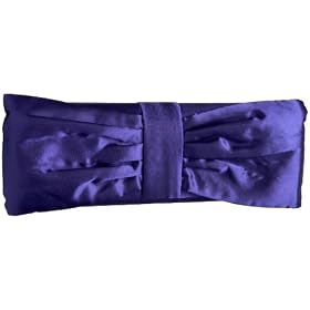 Menbur Pleated Satin Clutch