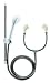 Croydex Push-Fit Bath Shower Set, White