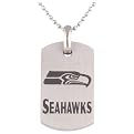 Seahawks NFL Titanium DogTag w Ball Chain