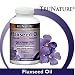 TruNature Organic Flaxseed Oil Promotes Cardiovascular 1300 mg, 300 Softgel Each (Pack of 2)