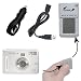 Gomadic Portable External Battery Charging Kit for the Epson PhotoPC L-500V Includes Wall, Car and USB Charge Options