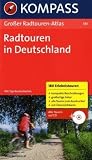 Radtouren-Atlas Deutschland: 180 Erlebnistouren mit Top-Routenkarten - 