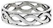 Sterling Silver Rope Design Band