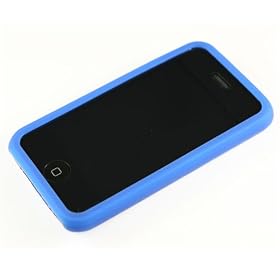 (10 Color Options) Premium Apple iPhone 3G 3G S 3GS Silicone Skin Cover Case + 3rd Generation Full Screen LCD Protector