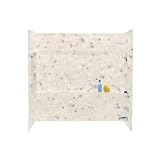 Swanstone BA-3060-040 Veritek Bath Alcove Wall Kit, Bermuda Sand Finish