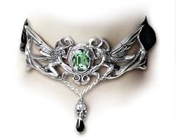 La Fleur de Baudelaire Choker - Alchemy Gothic Pendant Necklace